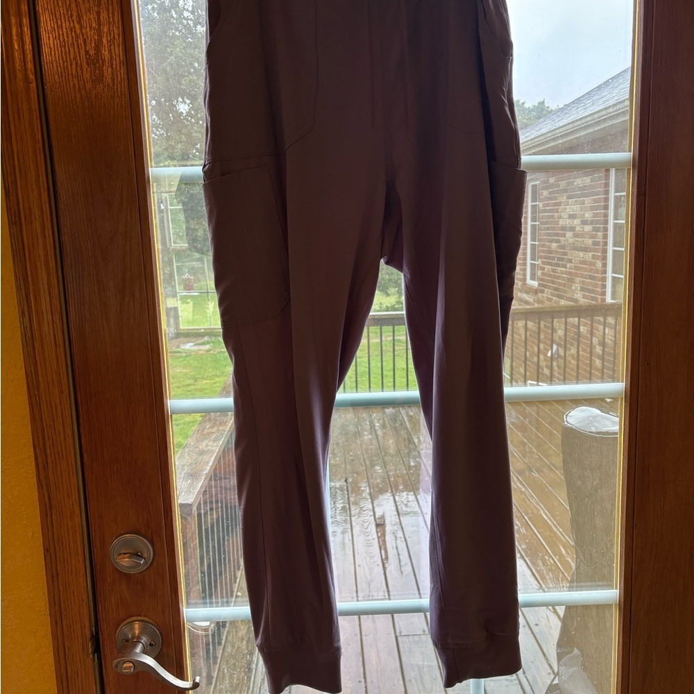 Purple Jogger scrub pants